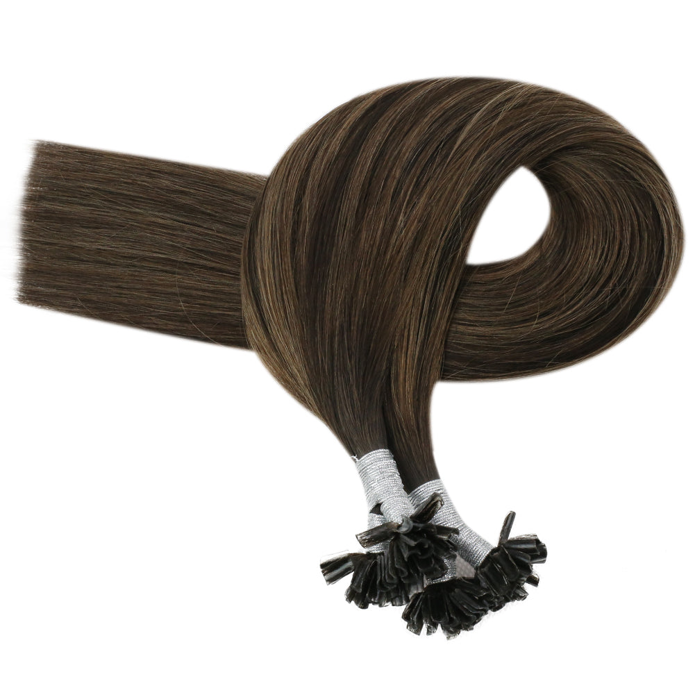 human hair u tip extensions