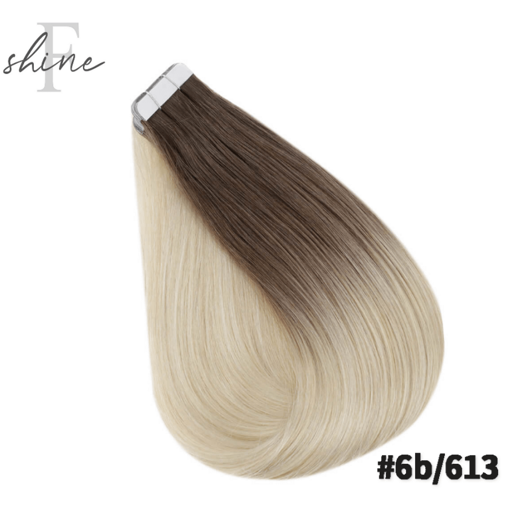 100% Human Tape in Hair Extensions #Sample Color - FShine Shop