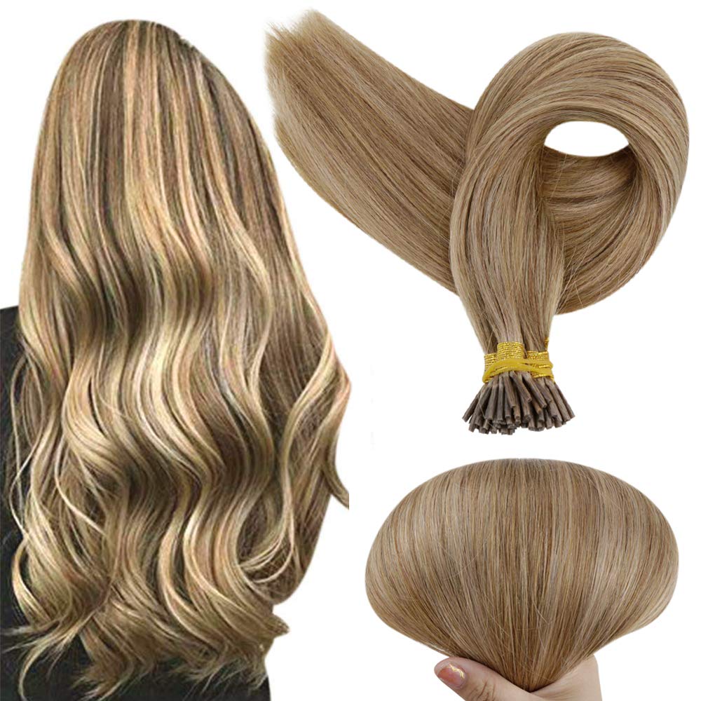 Up To 73% Off I Tip Hair Extensions Remy Pastel Highlighted Hair Extensions (#10P16) - FShine Shop