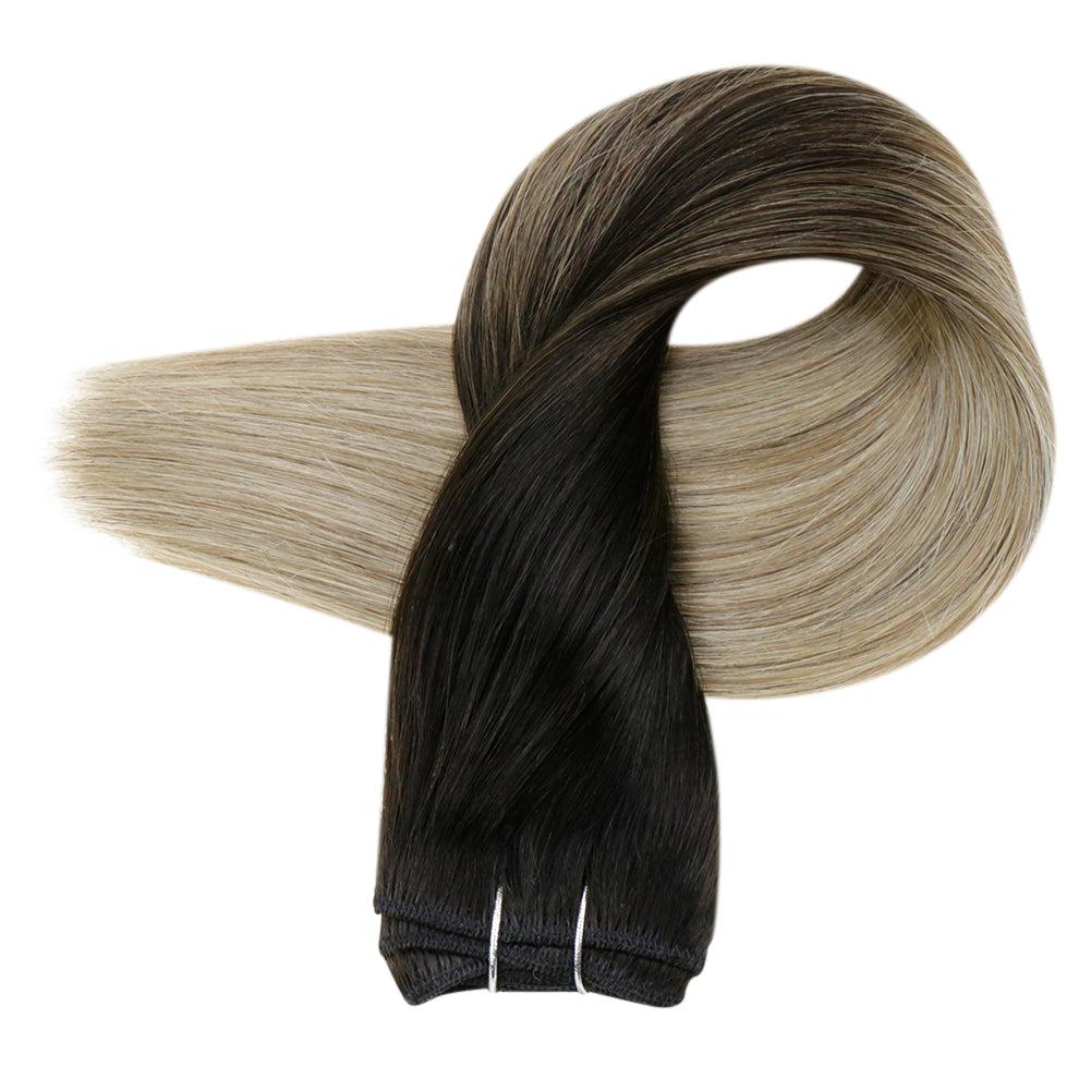 hair weft length