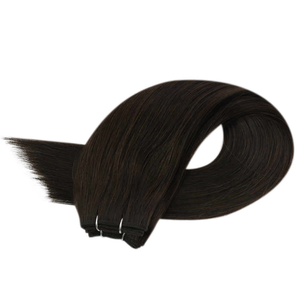 human hair weft
