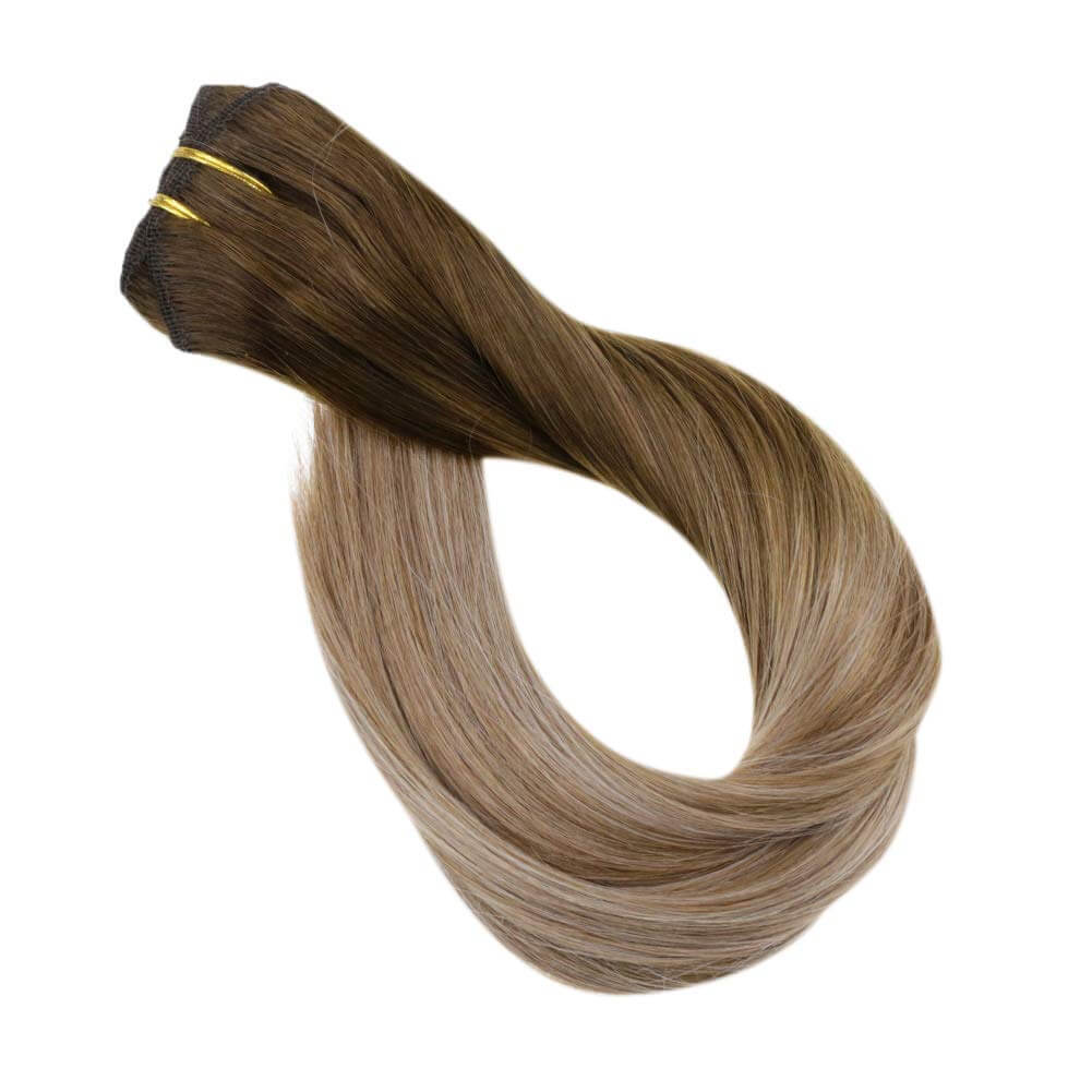 hair clip on extensions for african americans