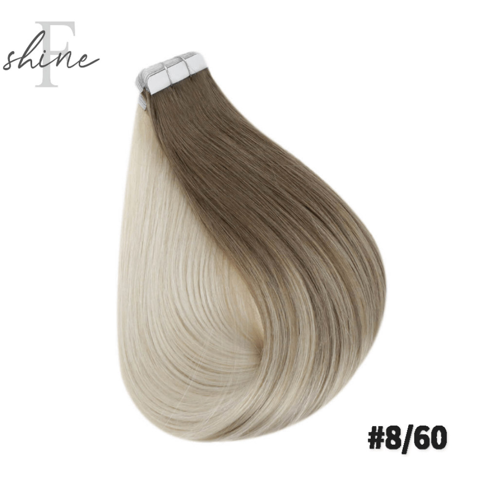 100% Human Tape in Hair Extensions #Sample Color - FShine Shop