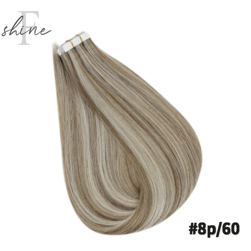 100% Human Tape in Hair Extensions #Sample Color - FShine Shop