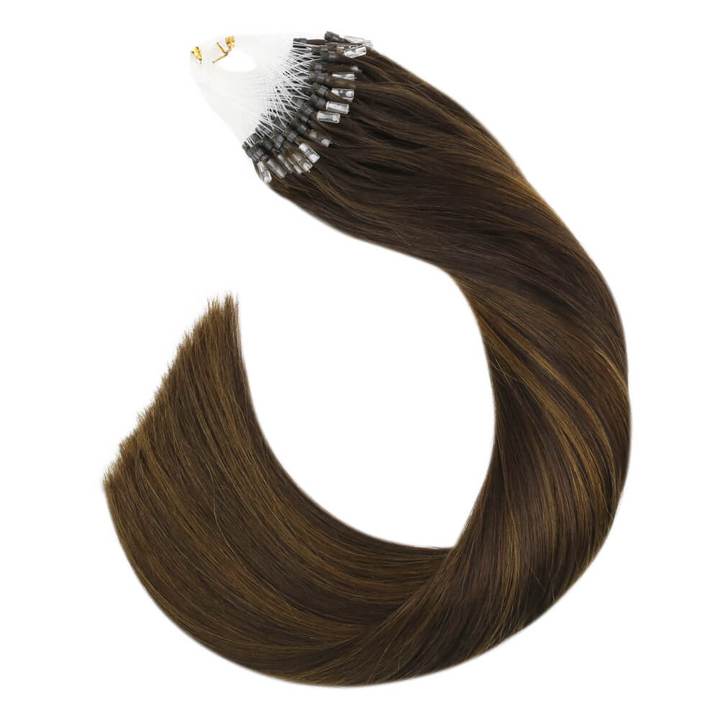 human hair micro ring extensions