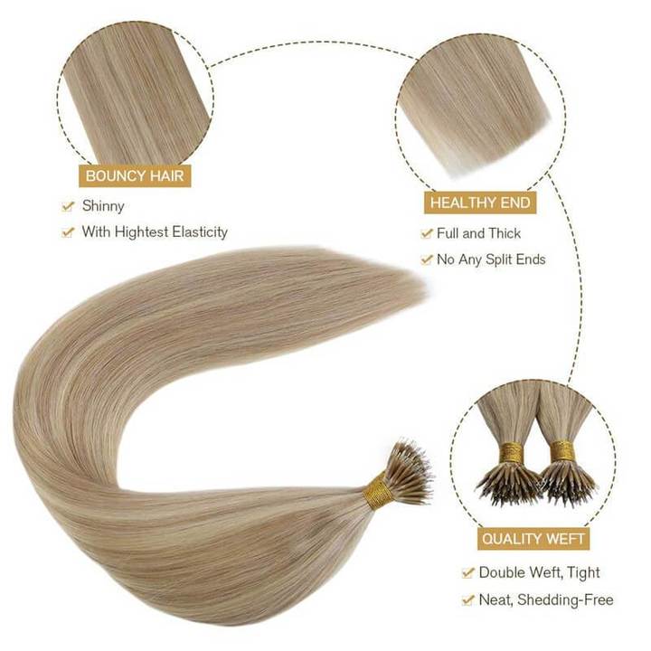 nano ring brazilian hair extensions