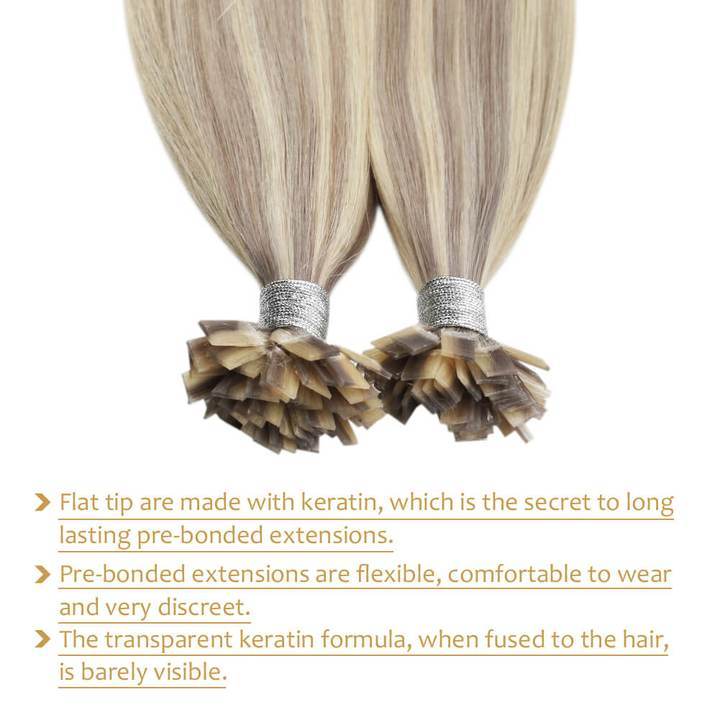 flat tip hair extensions