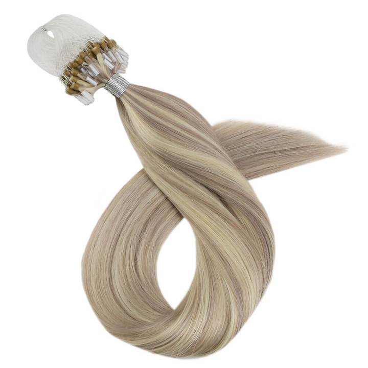 human hair micro ring extensions