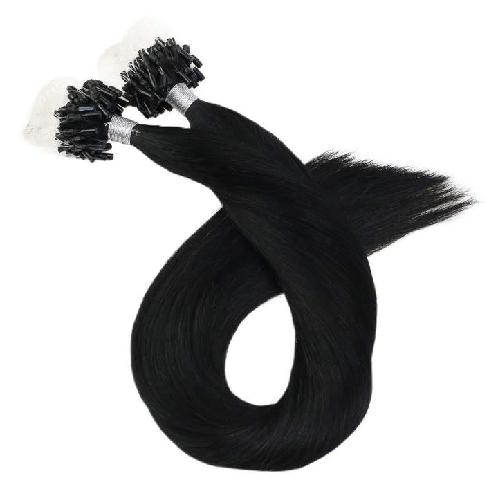 micro ring colored hair extensions real hair