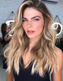 Hair Toppers Full Head Best Choice Thinning Bald Blonde Color #3/8/22