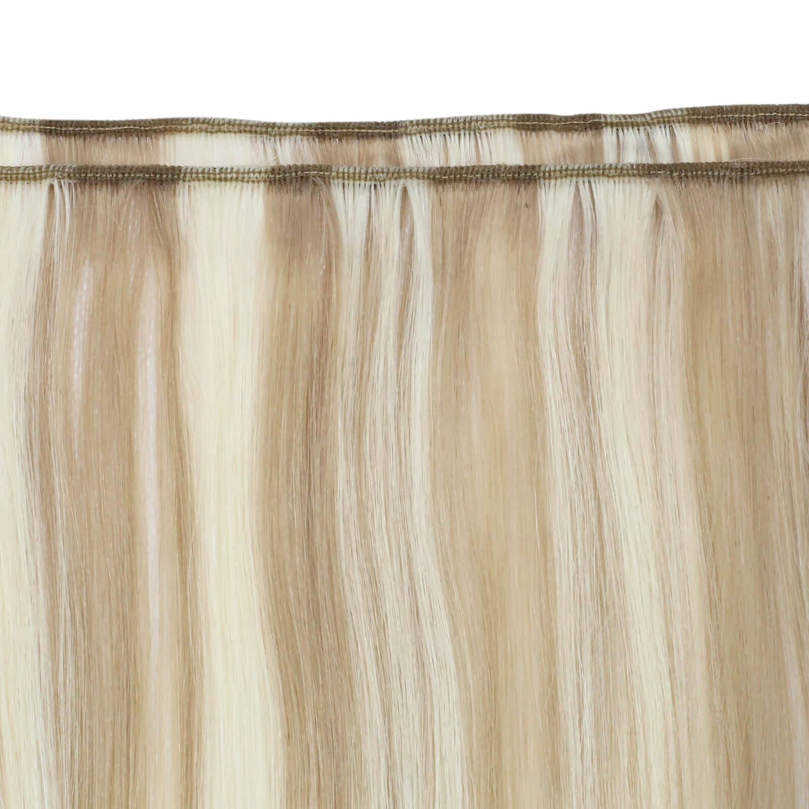 Fshine Virgin Weft Brazilian 100% Human Hair Sew In Bundles Straight 50Grams Balayage Color #18/22/60 - FShine Shop
