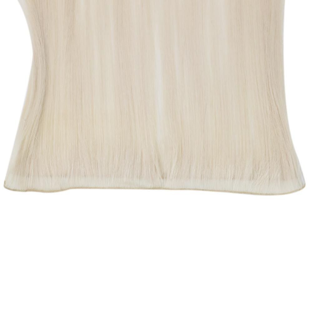 Fshine Virgin Hand Tied Weft Hair Platinum Blonde 100% Human Hair Bundles (#60) - FShine Shop
