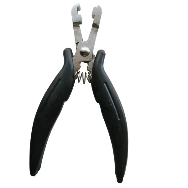 HOT! Bottle/100Pcs Micro Links/Beads+Pulling Needle+Holes Plier Hair Extensions Tool Kit - FShine Shop