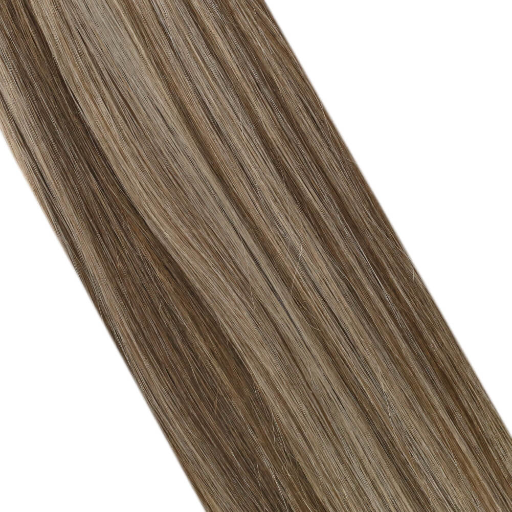 Fshine Virgin Hand Tied Weft Hair Balayage Color 100% Human Hair Bundles (#4/27/4) - FShine Shop