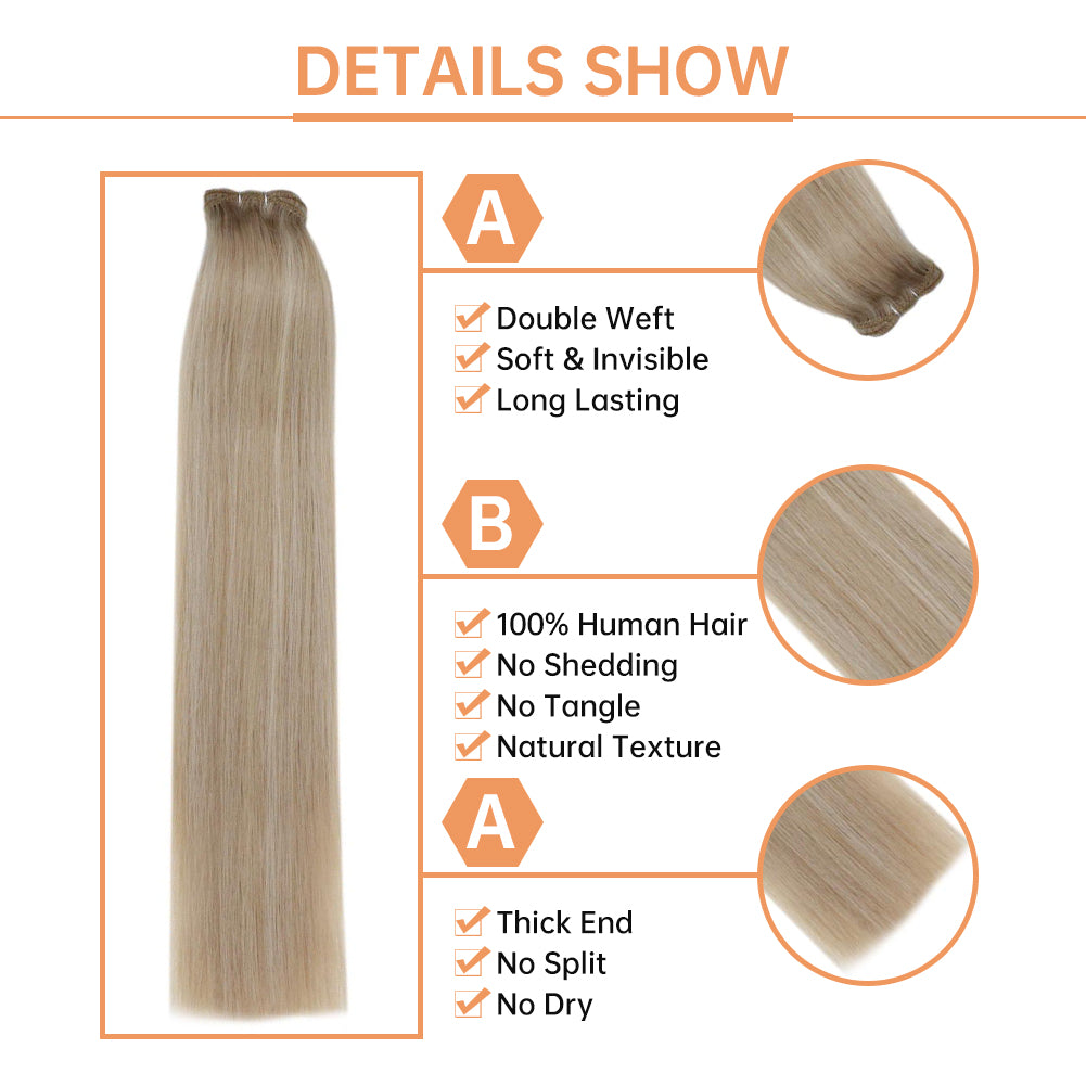 hair weft extensions