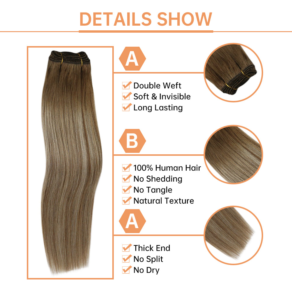 hair in weft