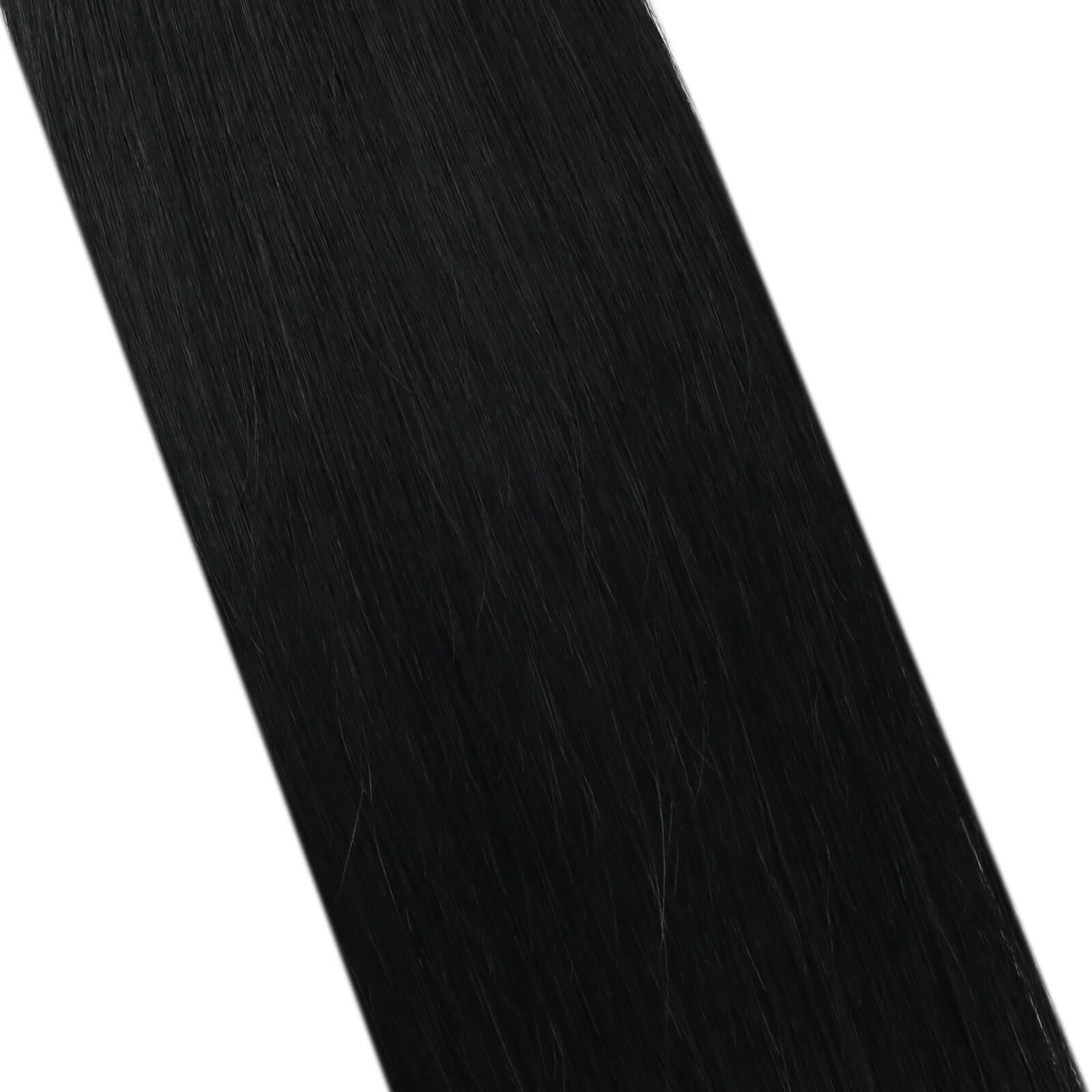 I Tip Real Human Hair Extensions Jet Black (#1) - FShine Shop