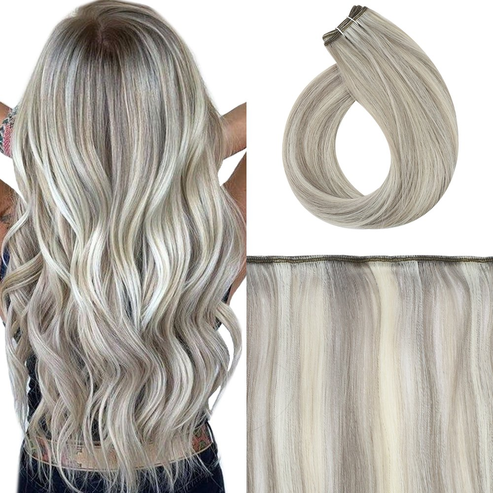 human weft hair extensions