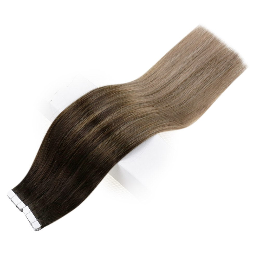 color tape in human hair extension
