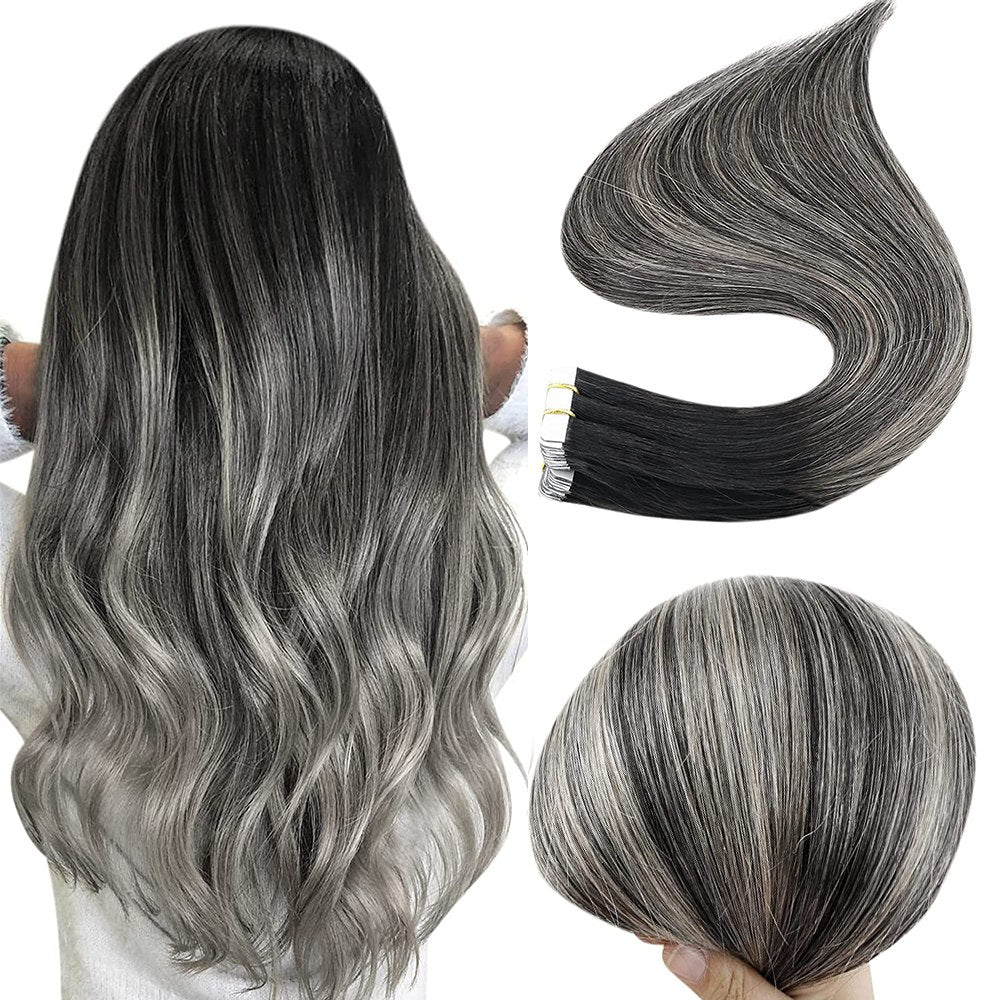 Fshine high quality tape in human hair extensions