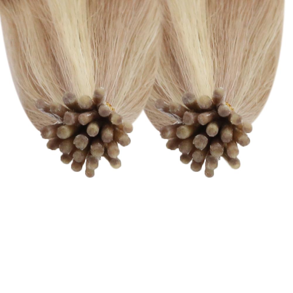 Fshine Virgin I Tip Real Human Hair 20g Hair Extensions Blonde (#P18/613) - FShine Shop