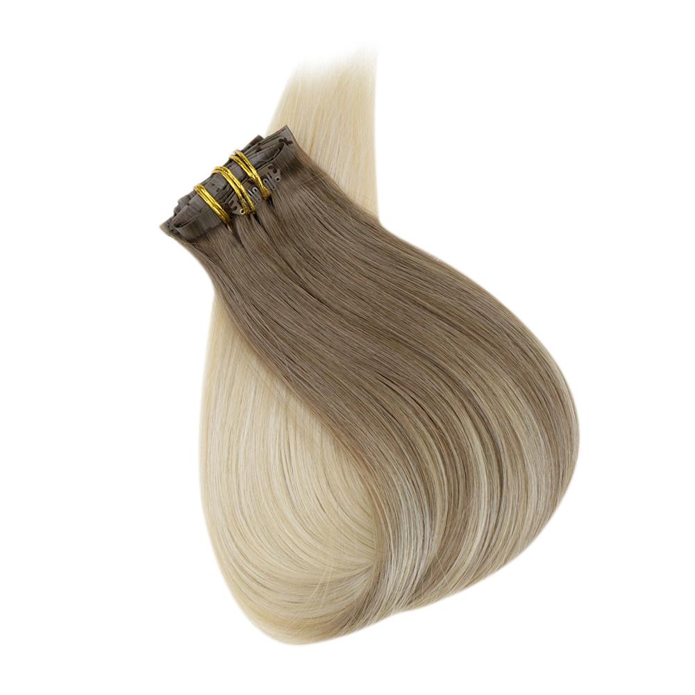 extensions clip in human hair seamless