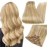 FShine Lace Clip In Hair Extensions Clip in Hair Extensions #16P22