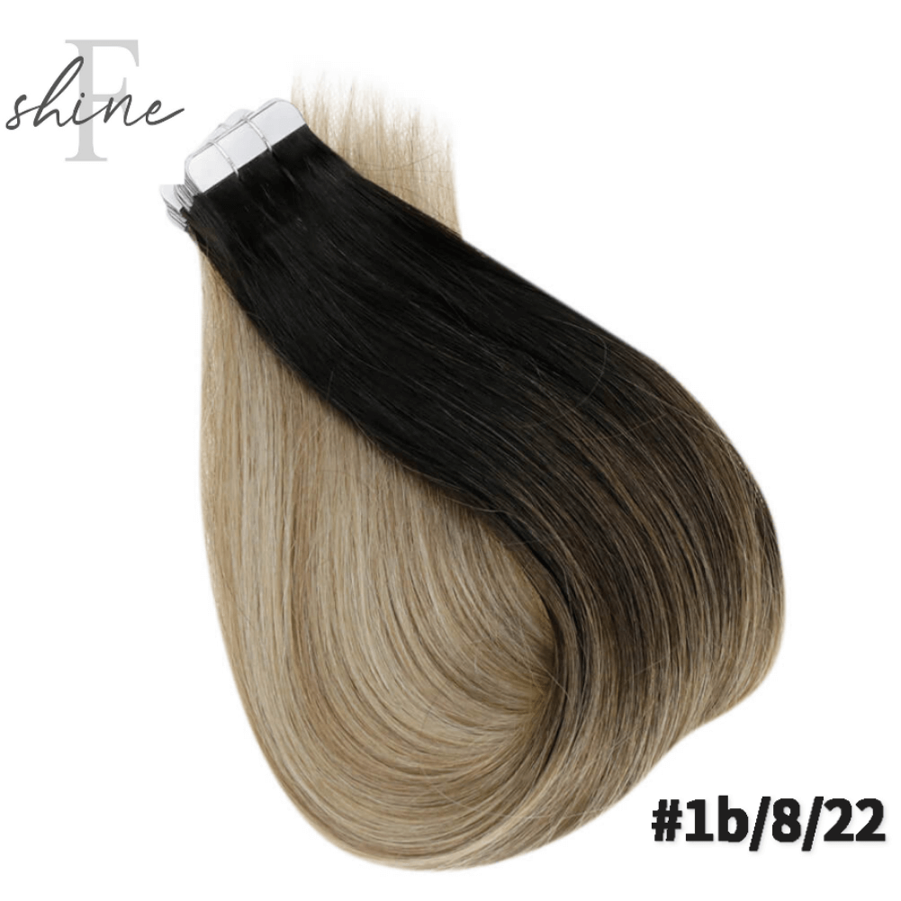 100% Human Tape in Hair Extensions #Sample Color - FShine Shop