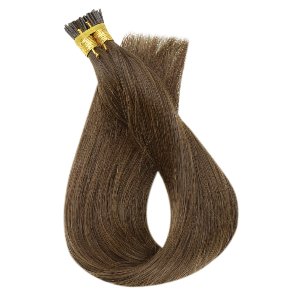 human hair i tip extensions