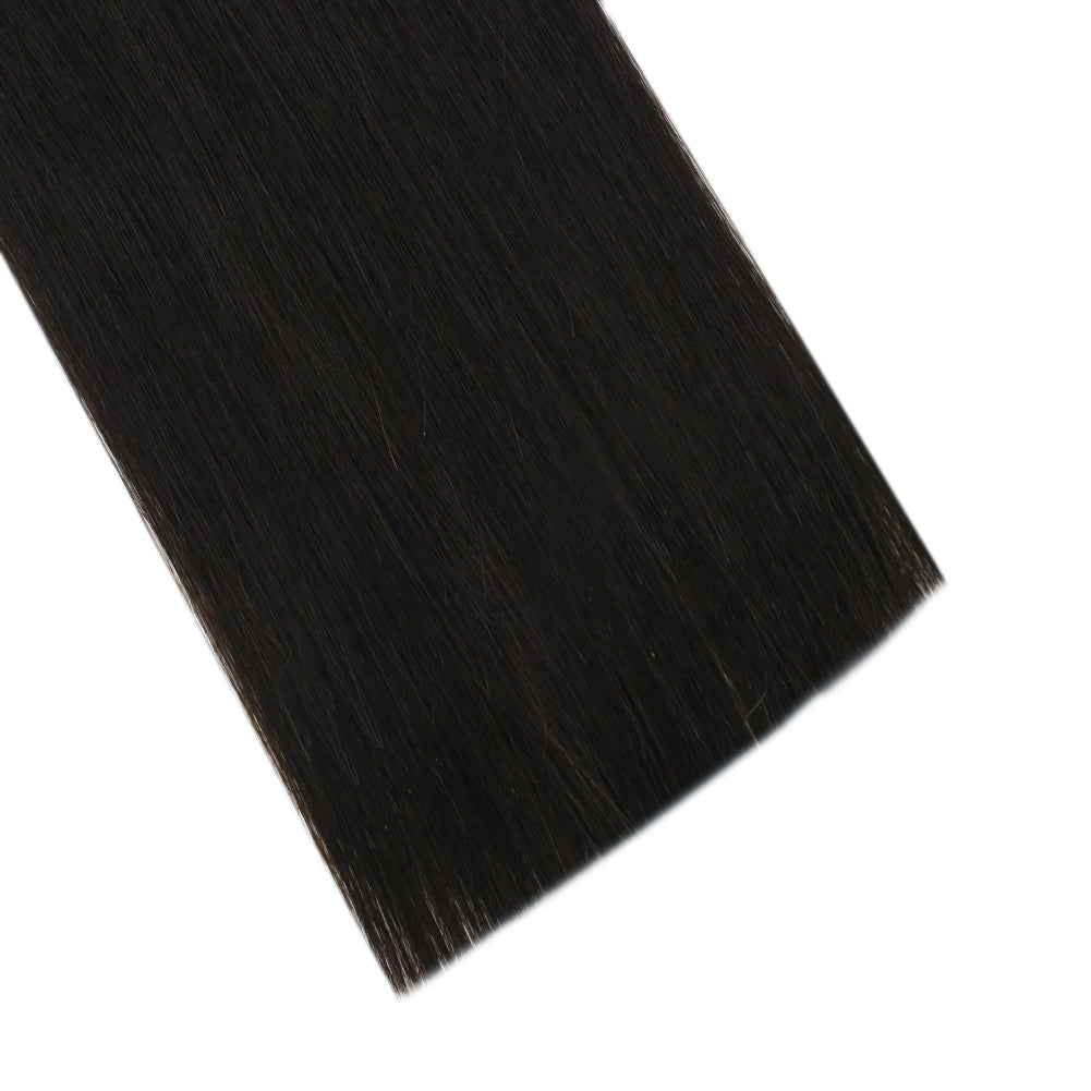 Fshine Virgin Weft Brazilian 100% Human Hair Sew In Bundles Straight 50Grams Off Black(#1B) - FShine Shop