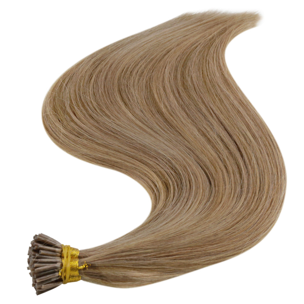 Up To 73% Off I Tip Hair Extensions Remy Pastel Highlighted Hair Extensions (#10P16) - FShine Shop