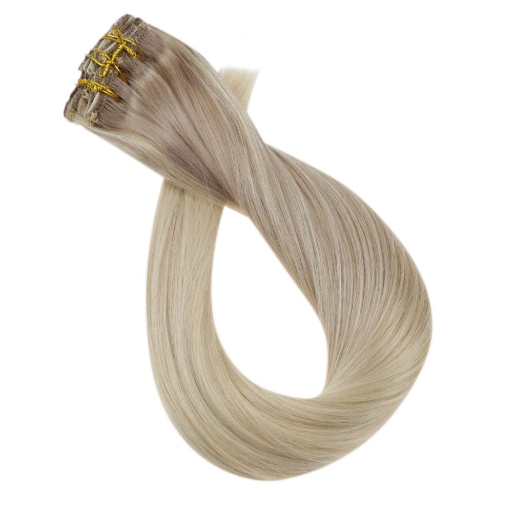 100% human hair clip