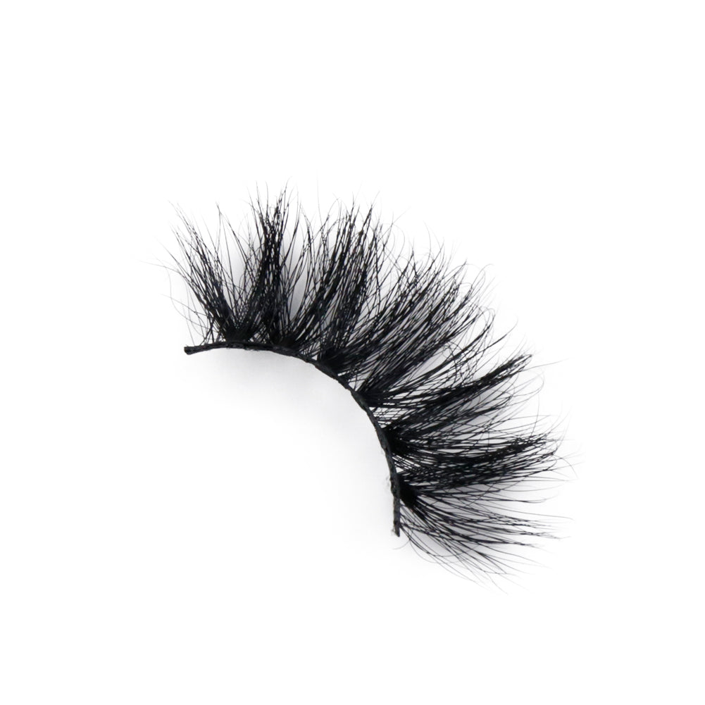 Handmade Mink Eyelashes Natural Soft Curl 5D Eye Makeup Fashion Eyelashes 1 Pair #73 - FShine Shop