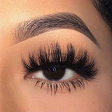 Handmade Mink Eyelashes Natural Soft Curl 5D Eye Makeup Fashion Eyelashes 1 Pair #73