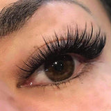 Handmade Mink Eyelashes Natural Soft Curl 5D Eye Makeup Fashion Eyelashes 1 Pair #65