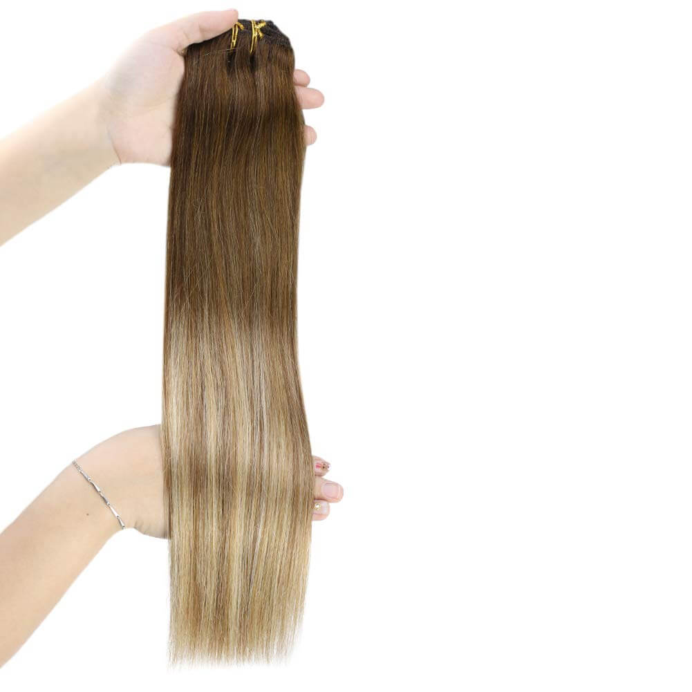 real clip in hair extentions
