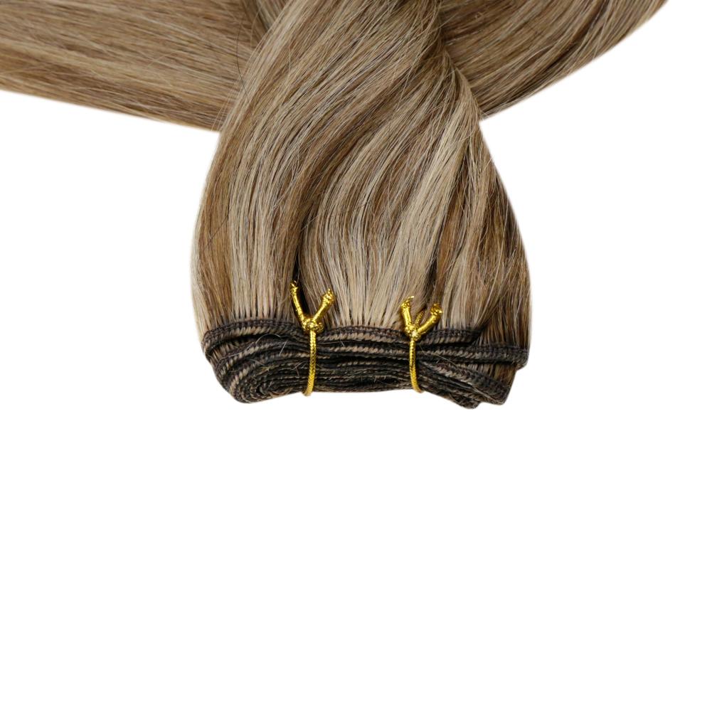 hair weft length/inch