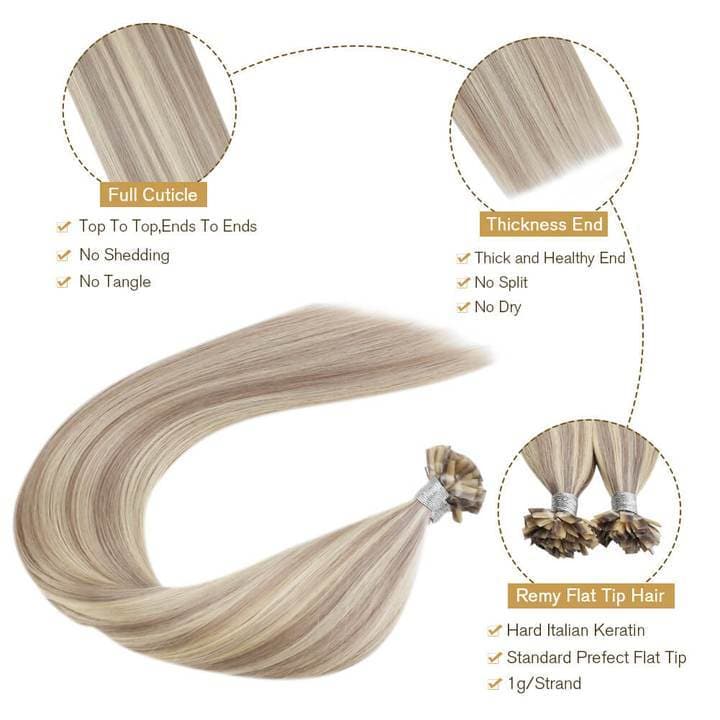 flat tip extensions