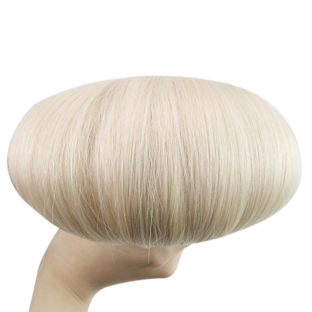 Fshine Virgin Hand Tied Weft Hair Platinum Blonde 100% Human Hair 10 Bundles (#60) - FShine Shop