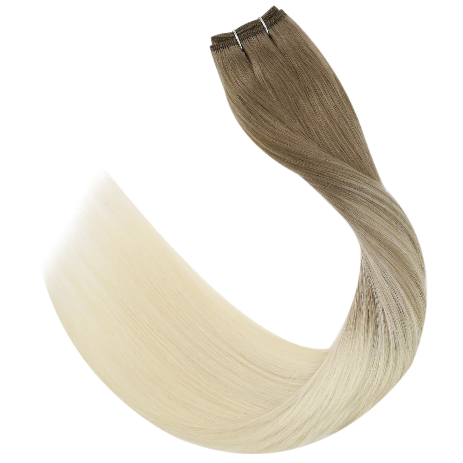 Virgin Sew In Weft Human Hair Balayage Color #8/60 - FShine Shop