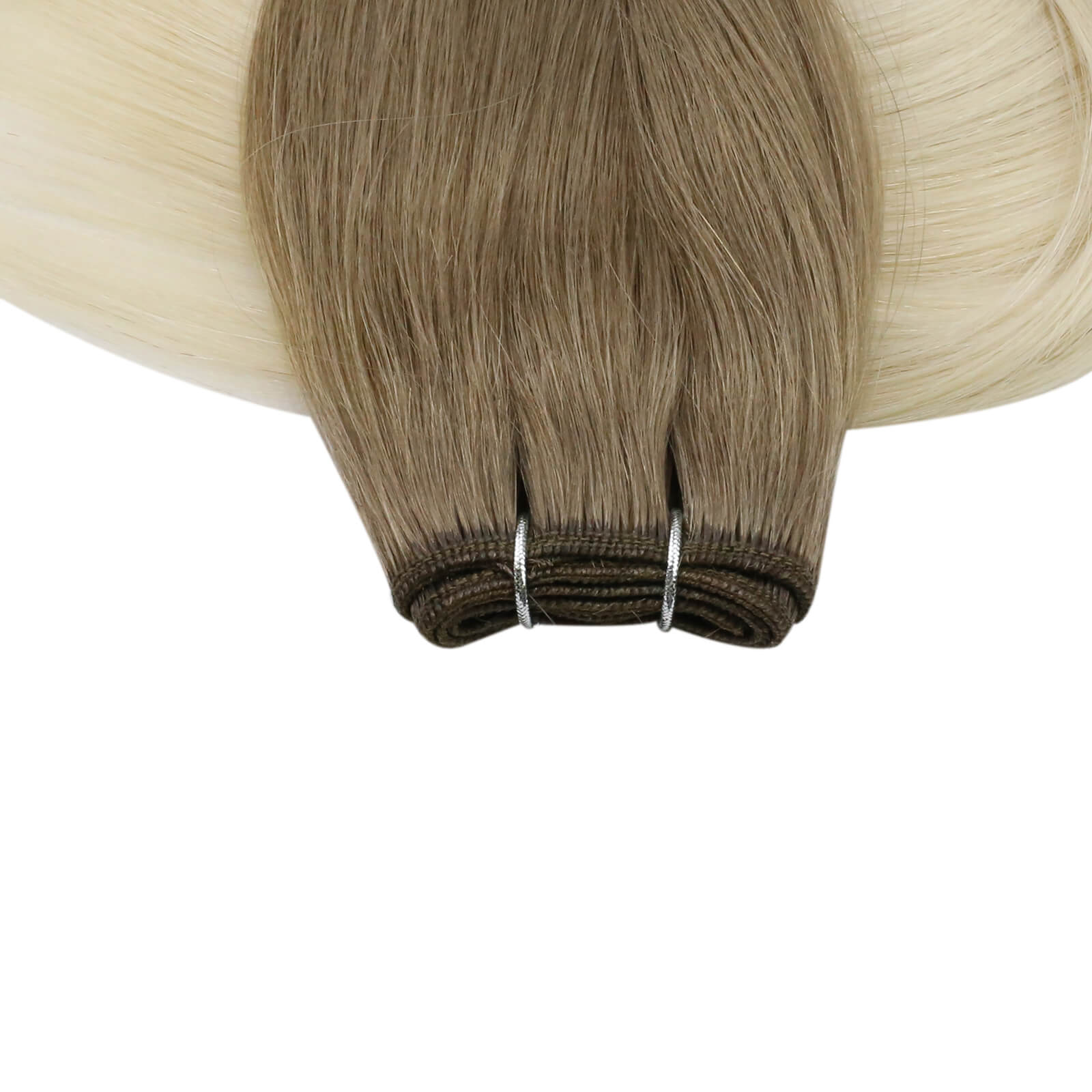 Virgin Sew In Weft Human Hair Balayage Color #8/60 - FShine Shop
