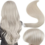Tape in Hair Extensions White Blonde #1000